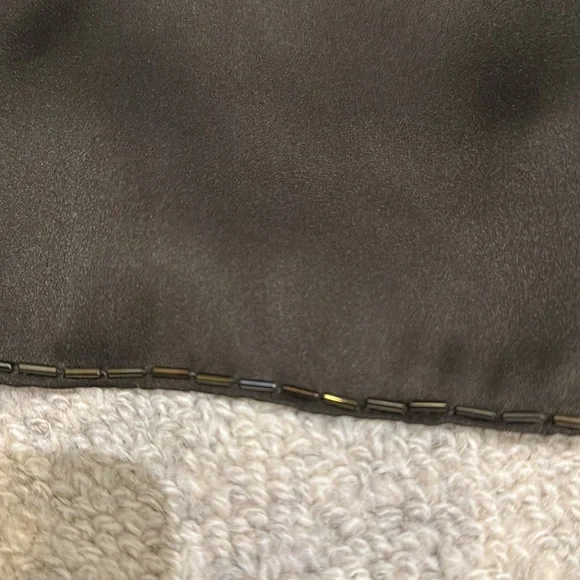 NWT Theory Vine Green silk camisole top SP - Picture 7 of 7